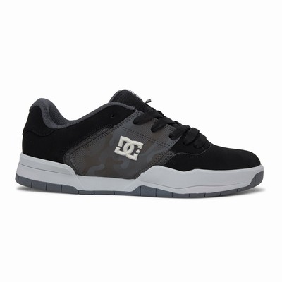 DC Central Men's Black/Grey Sneakers Australia Sale LQB-608